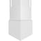 Ekena Millwork Craftsman Classic Square Non-Tapered Recessed Panel PVC Column, Standard Capital & Standard Base CC0809ENMCSCS - alternate 2